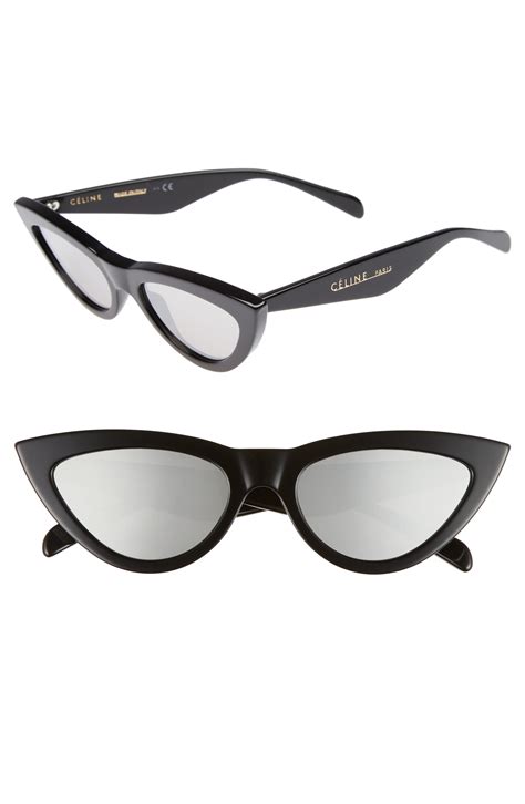 celine cat eye s193 sunglasses|celine 56mm cat eye sunglasses.